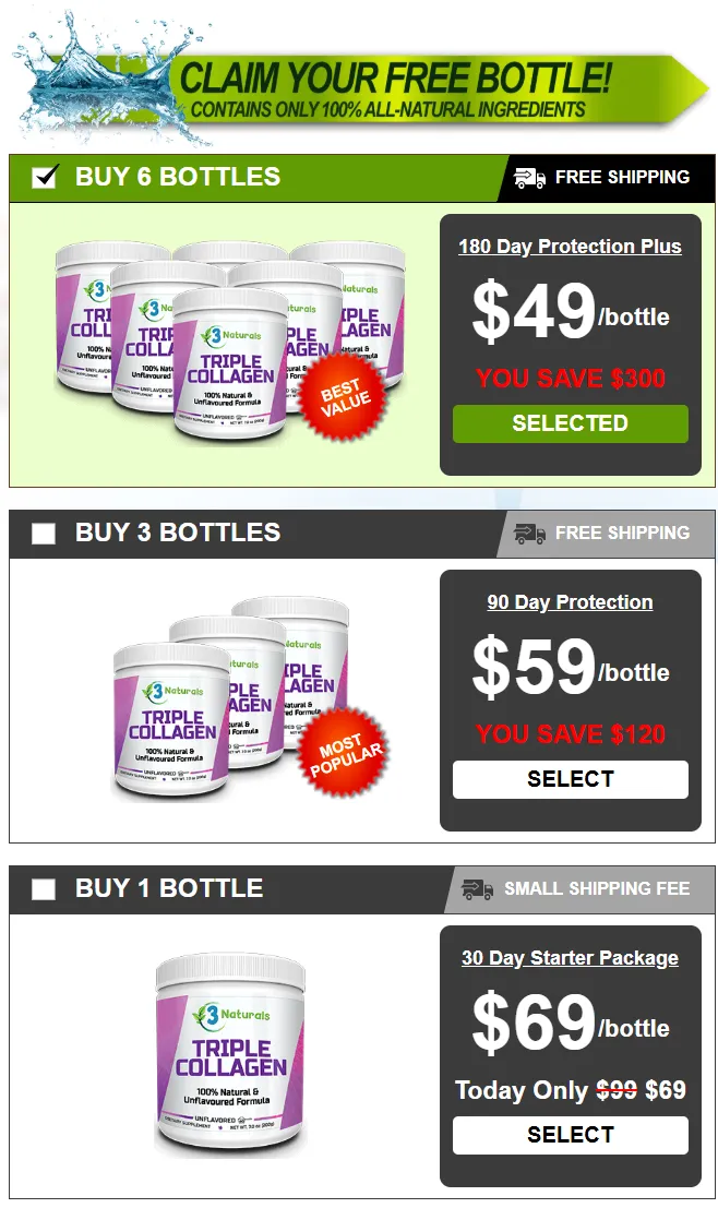 Buy Triple Collagen from official website secure checkout